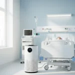 Hospitals use air purifiers