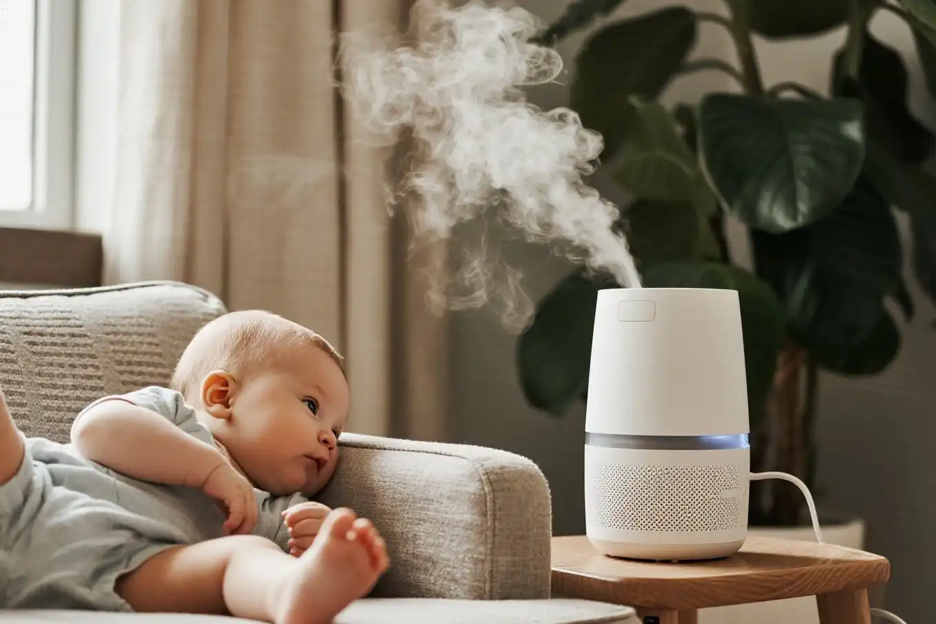 Air Purifier vs. Humidifier Best for Infants and Sinus Relief