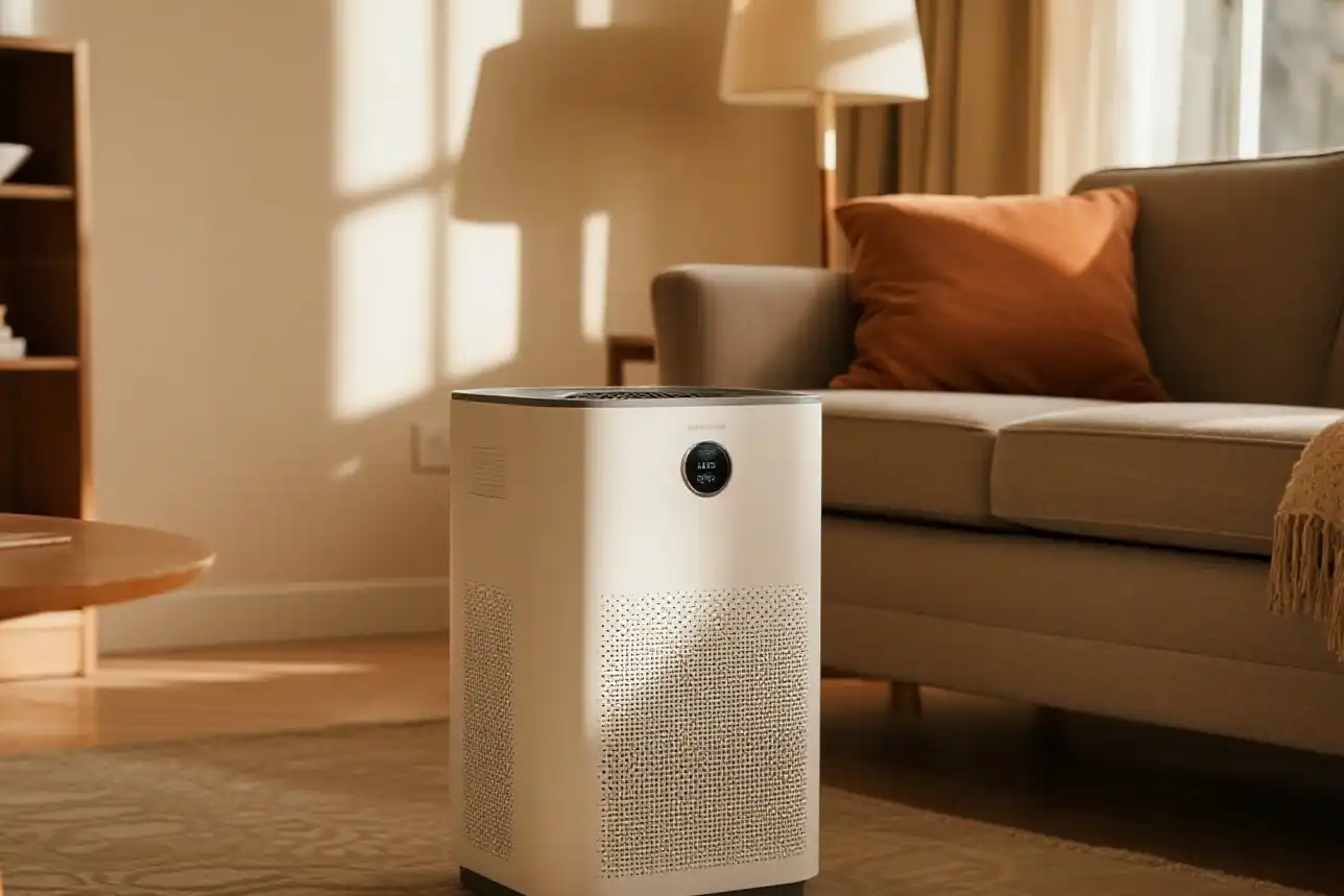 Whether to turn off the room when the air purifier is turned on